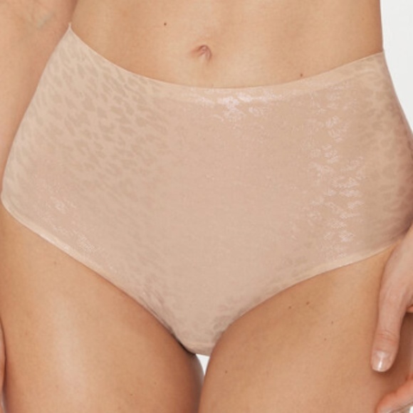 Chantelle Womens SoftStretch High Waisted Brief - Beige Polyamide - Picture 1 of 1